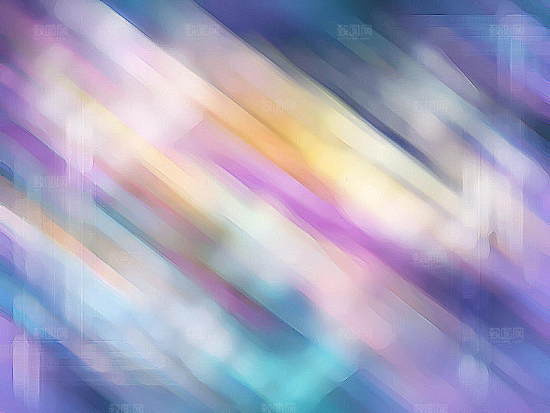 梦幻彩色模糊多彩背景图片
