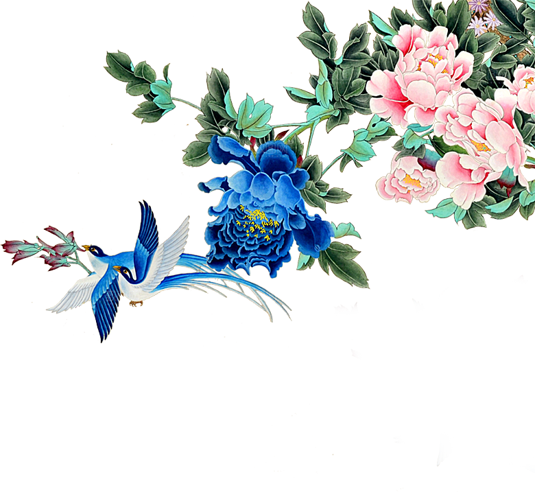 牡丹花免抠素材元素