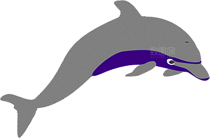 海豚元素素材免抠