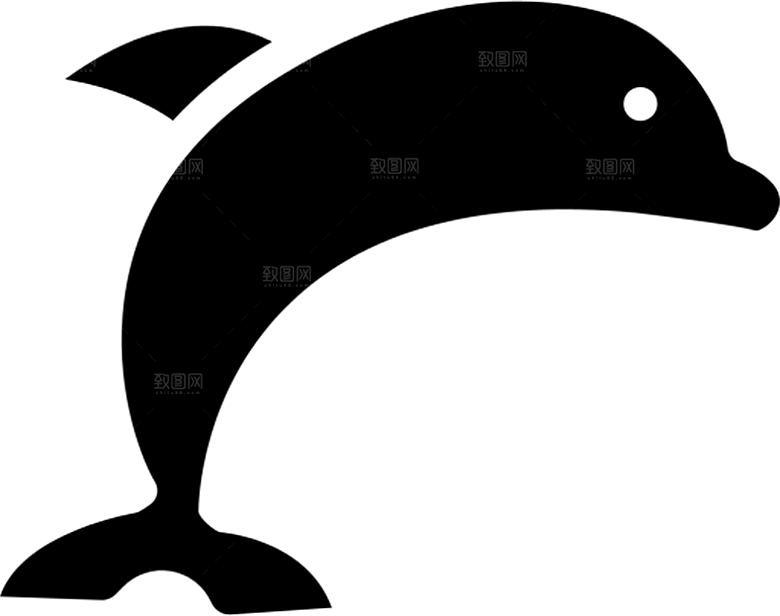 海豚元素素材免抠