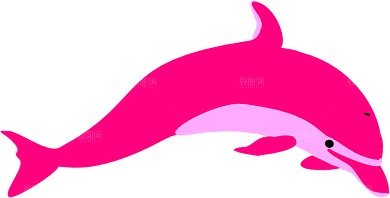 海豚元素素材免抠
