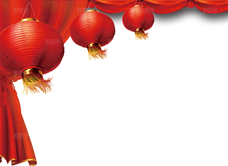 窗帘舞台帷幕设计素材免抠