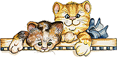 卡通小猫咪设计素材