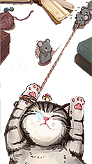 卡通小猫咪设计素材免抠