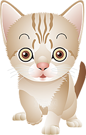 卡通小猫咪设计素材免抠