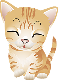 卡通小猫咪设计素材