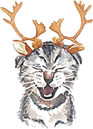 卡通小猫咪设计素材