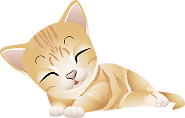 卡通小猫咪设计素材