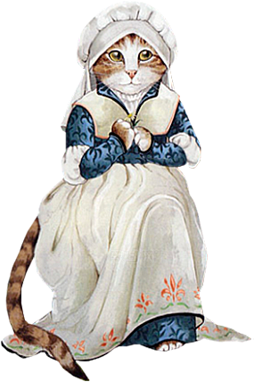 卡通小猫咪设计素材