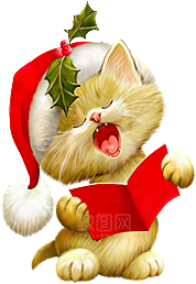 卡通小猫咪设计素材