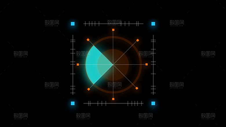 赛博朋克科技图案