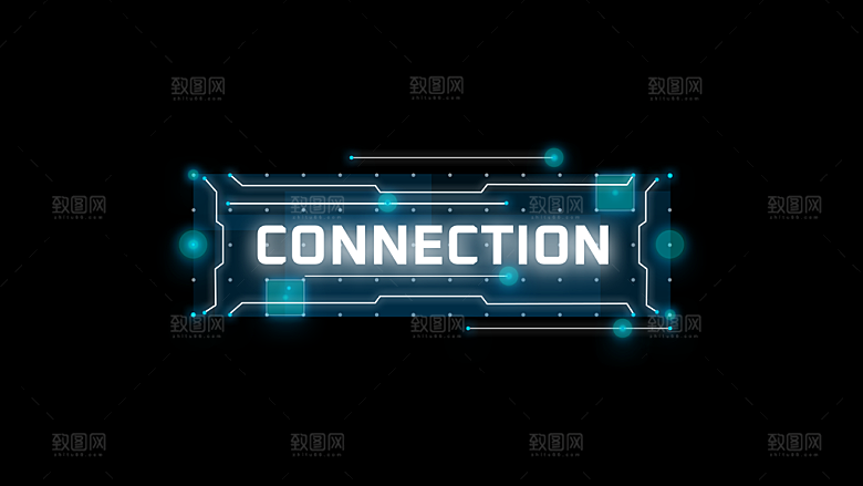 赛博朋克科技图案