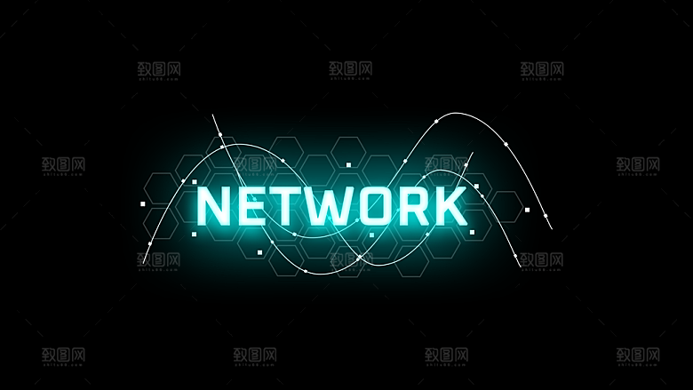 赛博朋克科技图案
