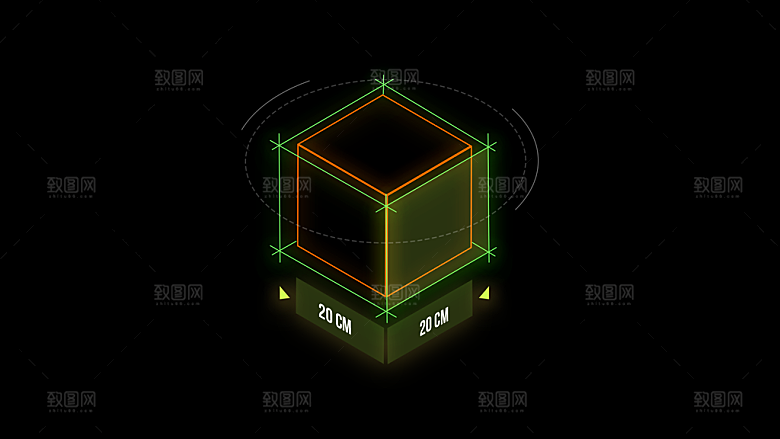 赛博朋克科技图案