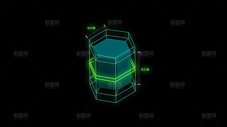 赛博朋克科技图案