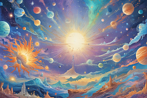 幻想宇宙奇幻风景画图片