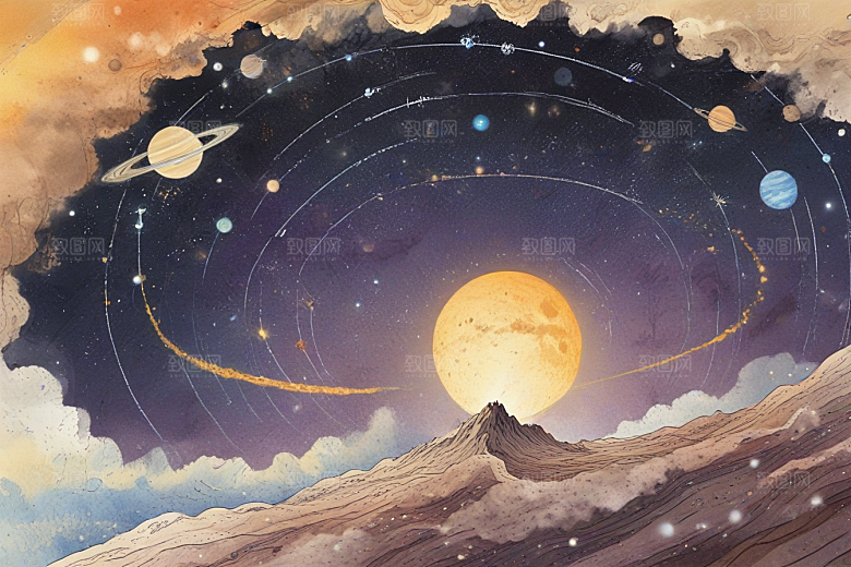 梦幻星球轨道图片