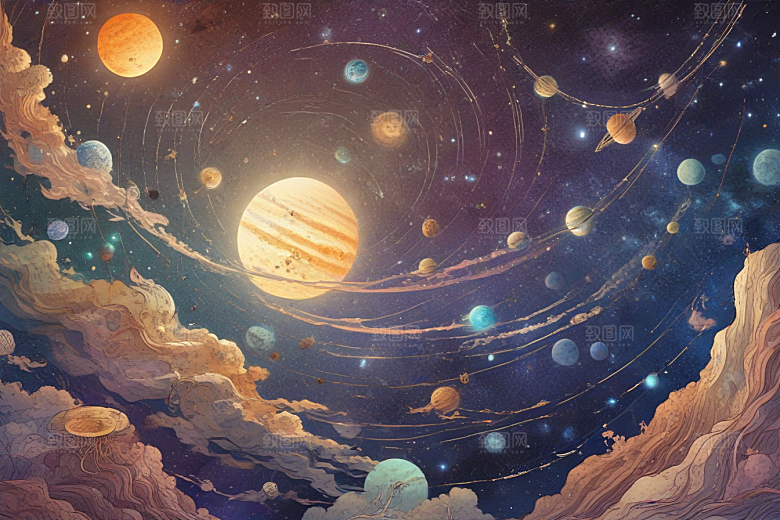 梦幻星球轨道图片