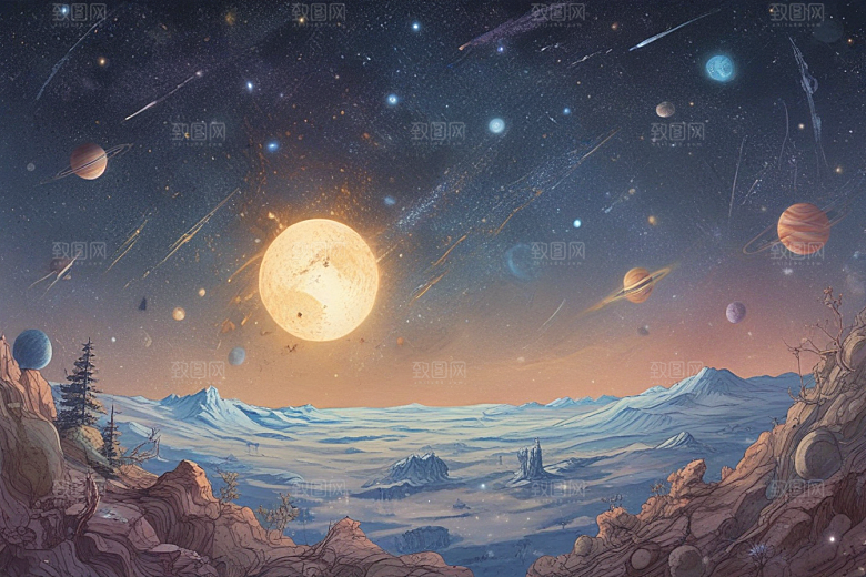 梦幻星球轨道图片