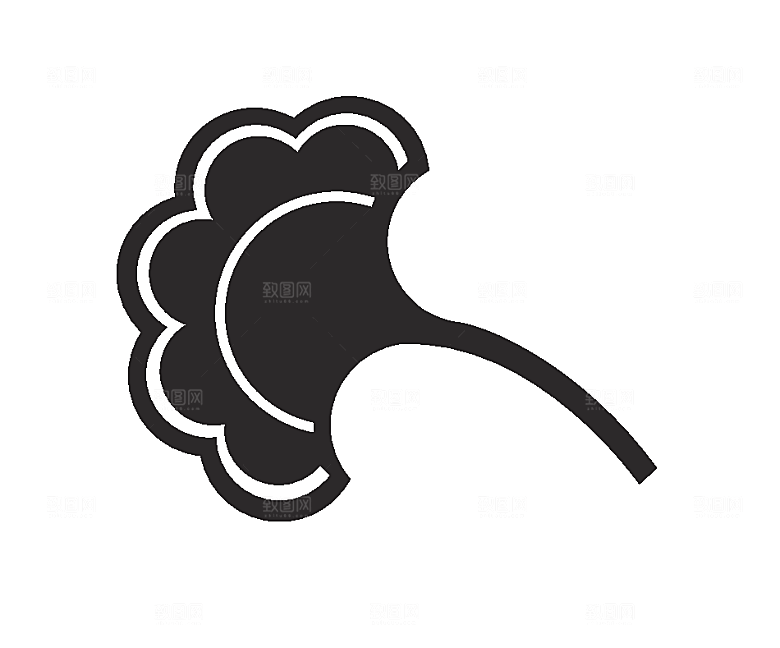 中式花纹元素底纹素材