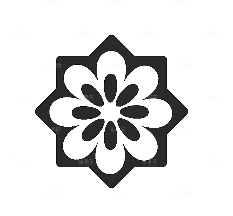 矢量创意花纹底纹素材