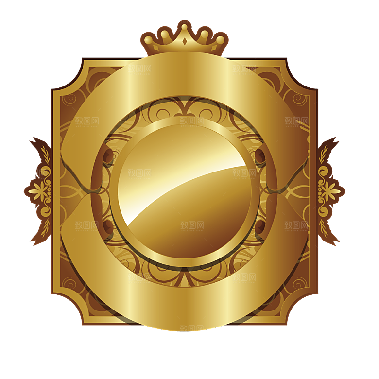 金属图标金属标签