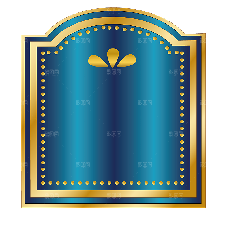金属图标金属标签