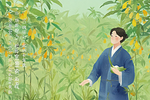 快乐的田园生活图片