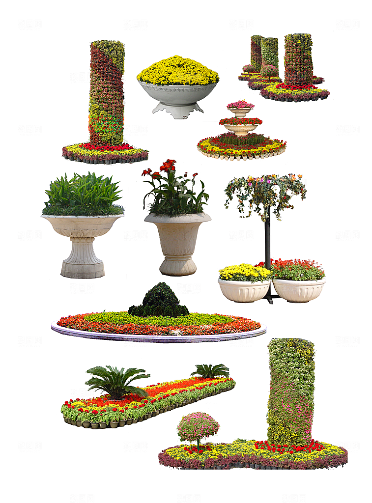 植物花卉园林绿化免抠元素