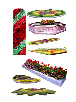 植物花卉园林绿化免抠元素