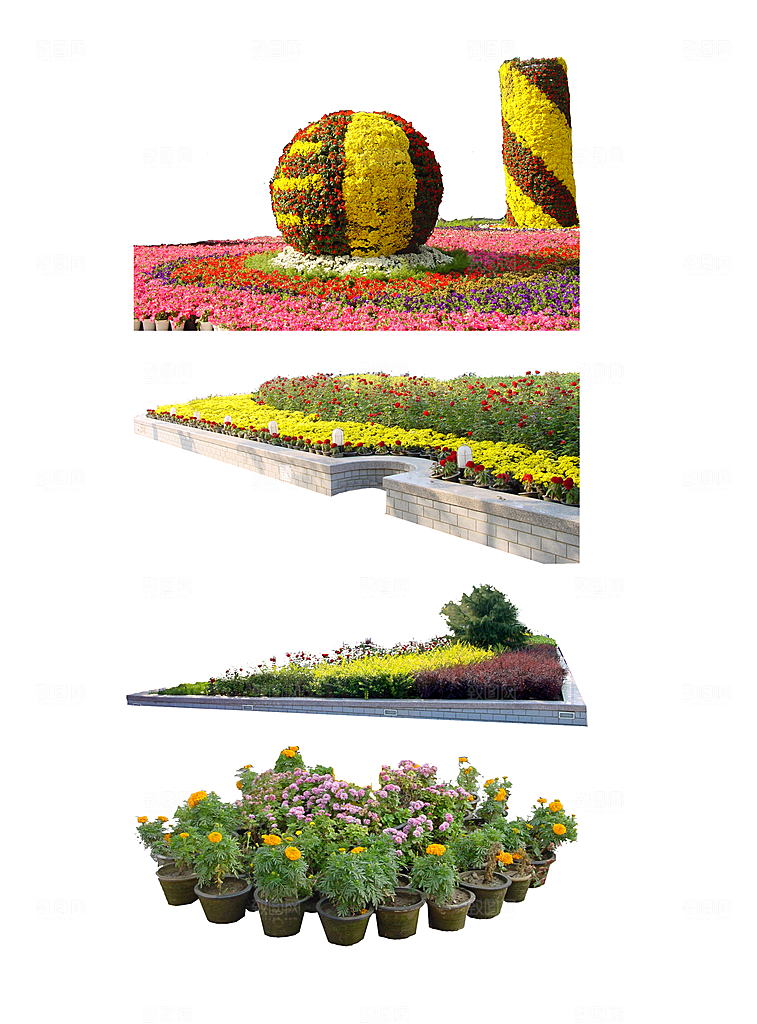 植物花卉园林绿化免抠元素