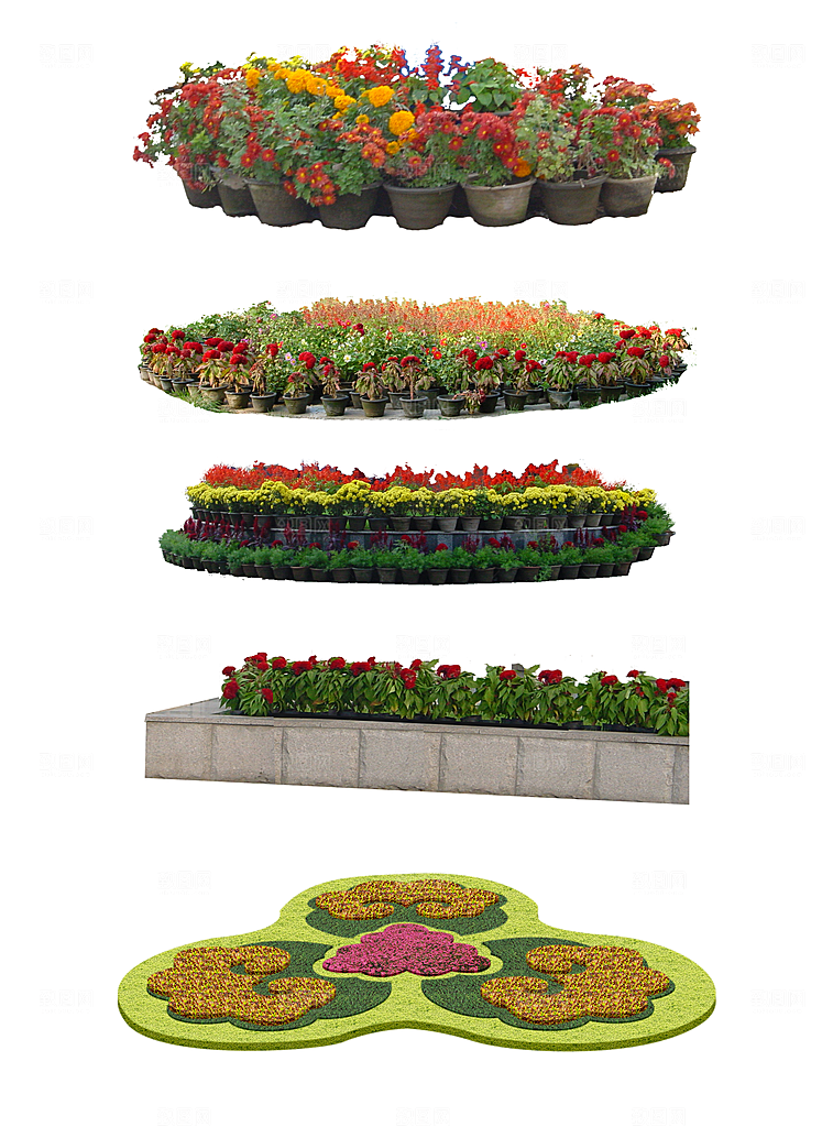 植物花卉园林绿化免抠元素