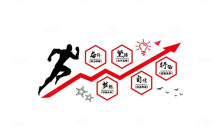 公司文化墙企业文化墙