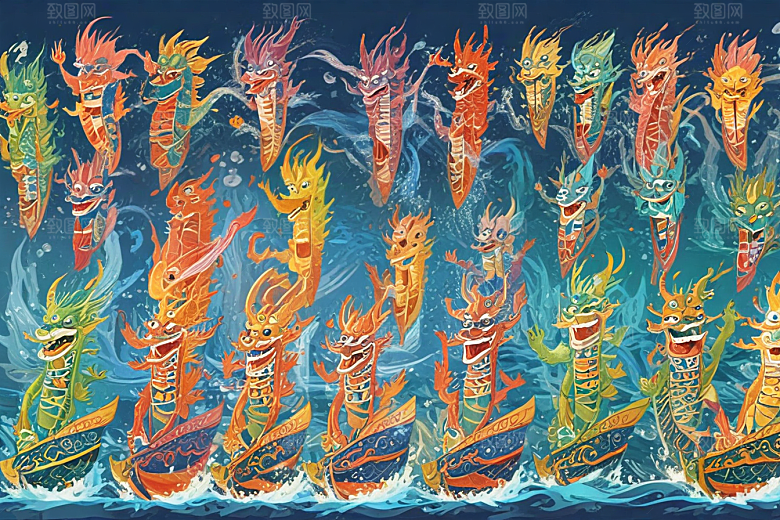 可爱食物插画萌化人心的小团子们图片