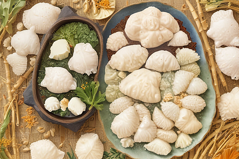 可爱食物插画萌化人心的小团子们图片