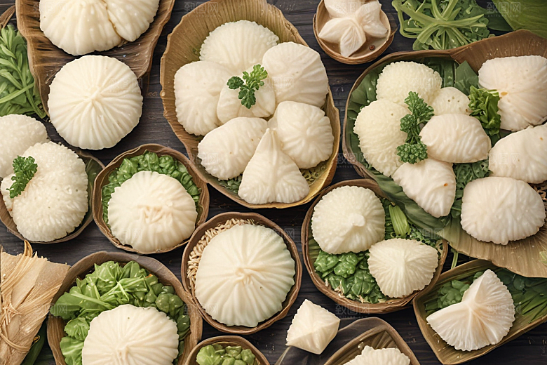 可爱食物插画萌化人心的小团子们图片