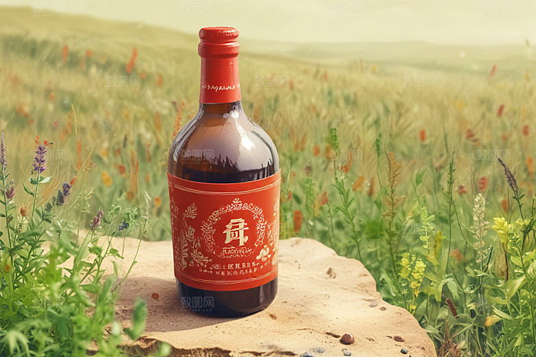 古风插画展现药酒文化韵味图片
