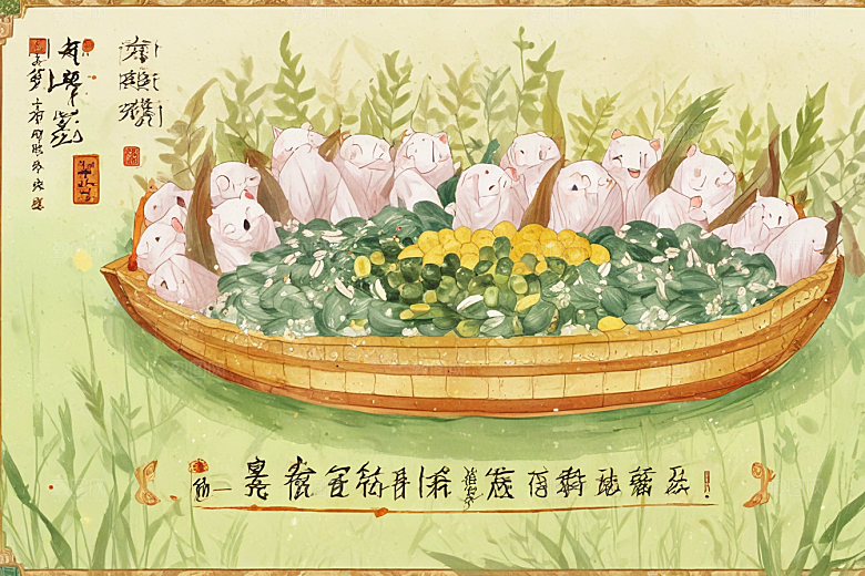 美食汇聚龙舟盛宴图片