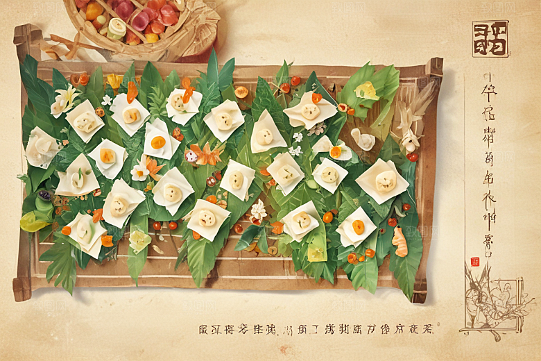 美食汇聚龙舟盛宴图片