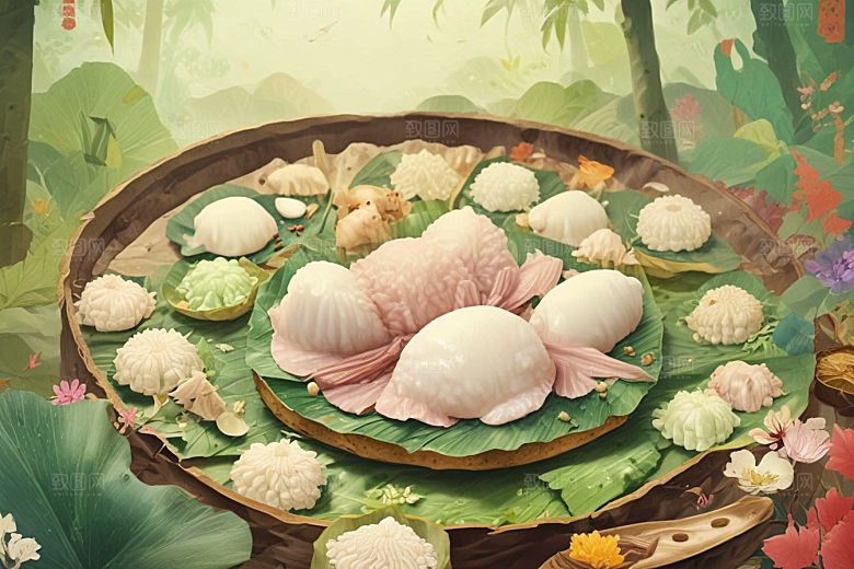 热带雨林丰饶盛宴图片