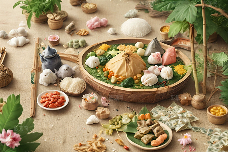 热带雨林丰饶盛宴图片
