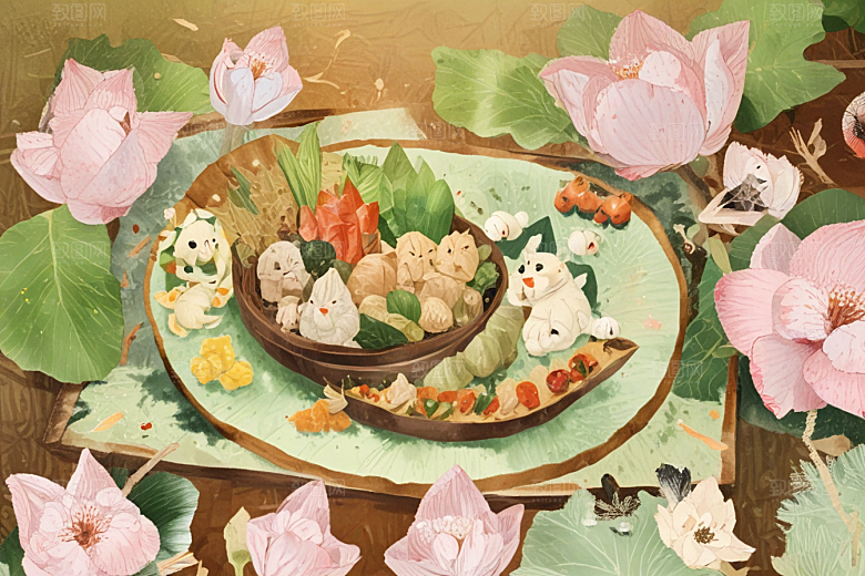 热带雨林丰饶盛宴图片