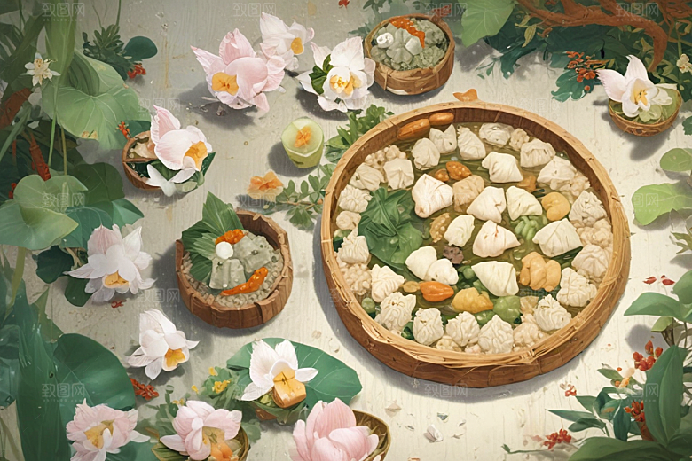 热带雨林丰饶盛宴图片