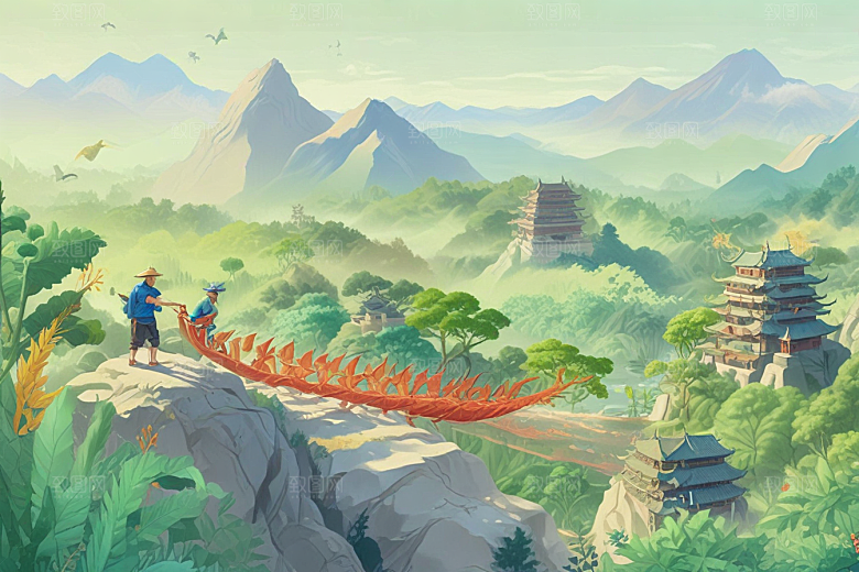 桂林山水甲天下图片