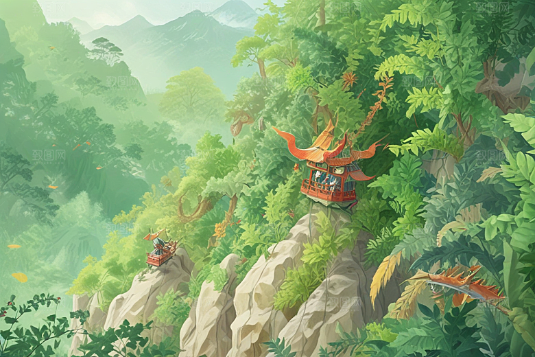 桂林山水甲天下图片