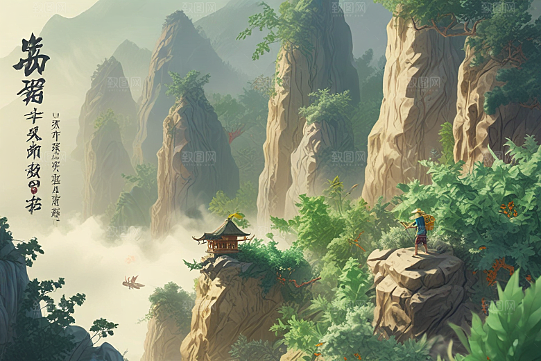 桂林山水甲天下图片