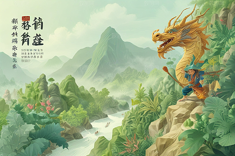 桂林山水甲天下图片