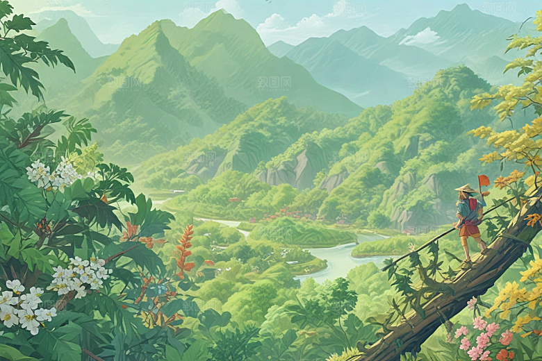 桂林山水甲天下图片