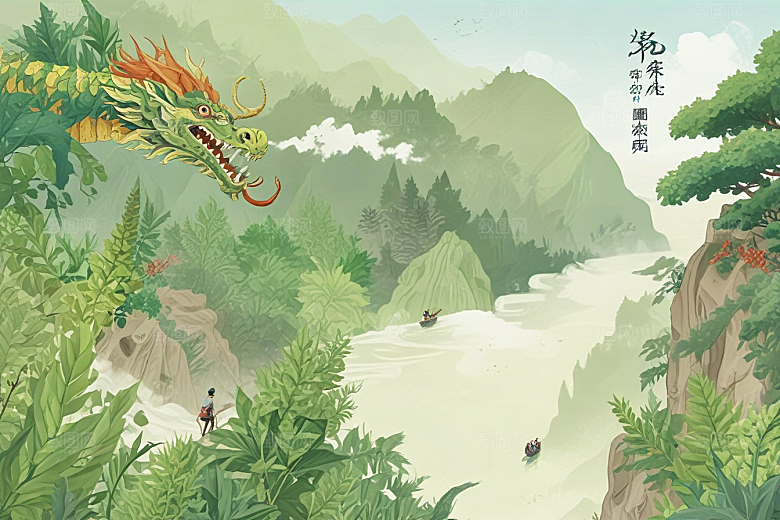 桂林山水甲天下图片