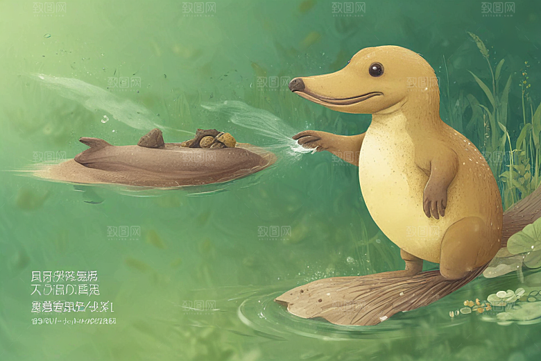 萌系小鸭子的欢乐时光图片